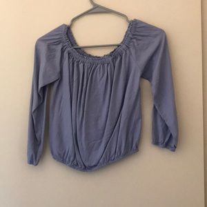 Cute off the shoulder crop top